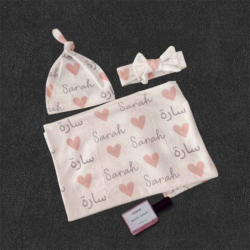 Wrap Cotton Jersey Newborn Baby Girl Swaddle